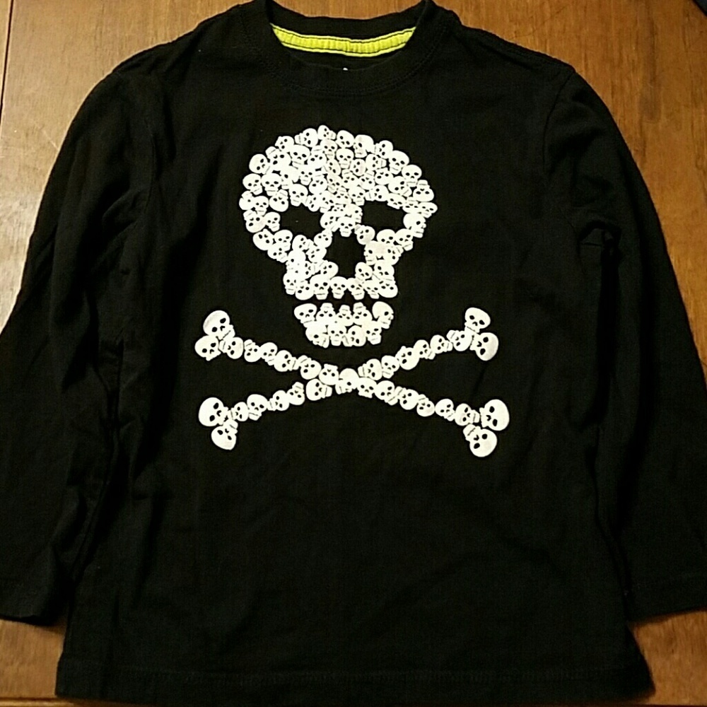 🎉HP 👦 ☠👕Skeleton Long sleeve shirt